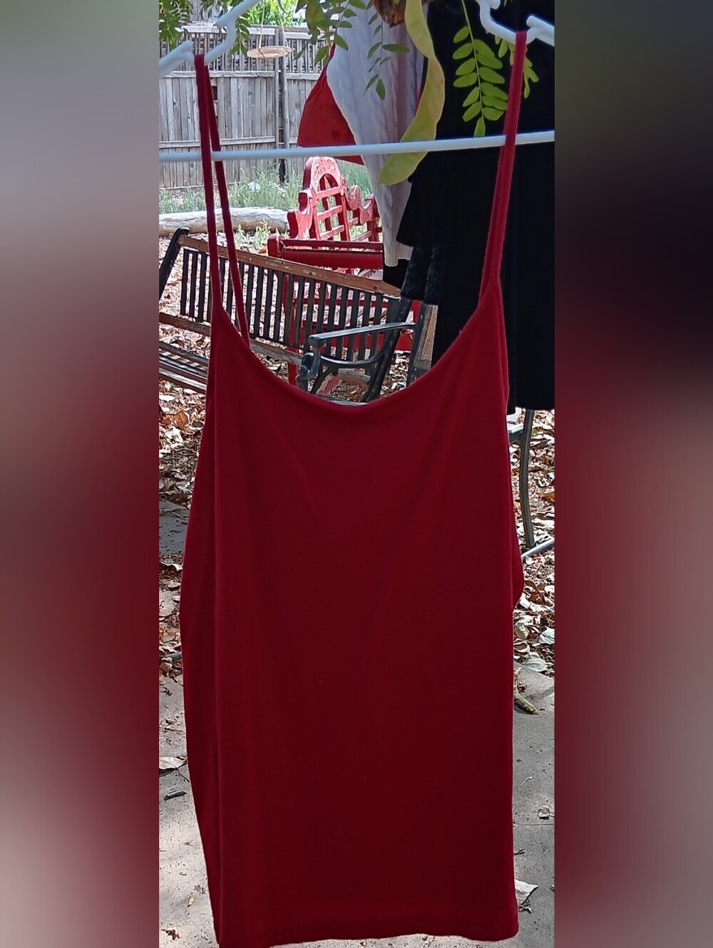 Women’s Brick Red Tank Top Size XXL